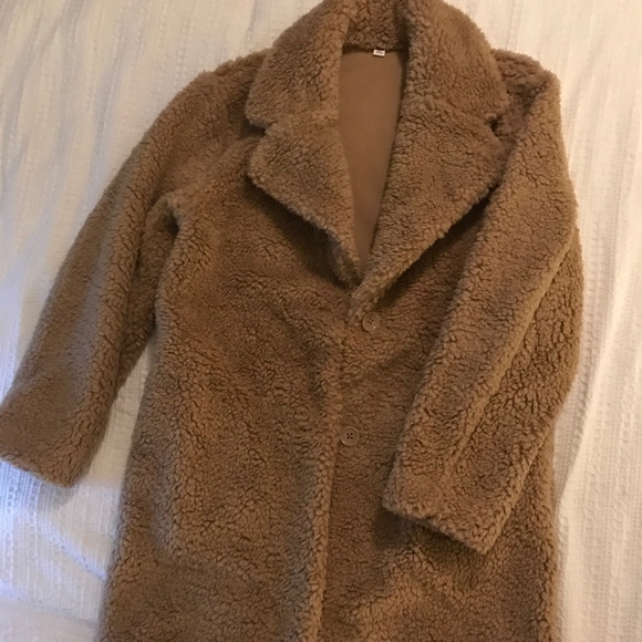 teddy bear jacket uniqlo